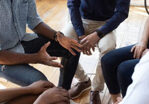 a group meets in an outpatient program