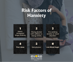 Risk factors of hangxiety