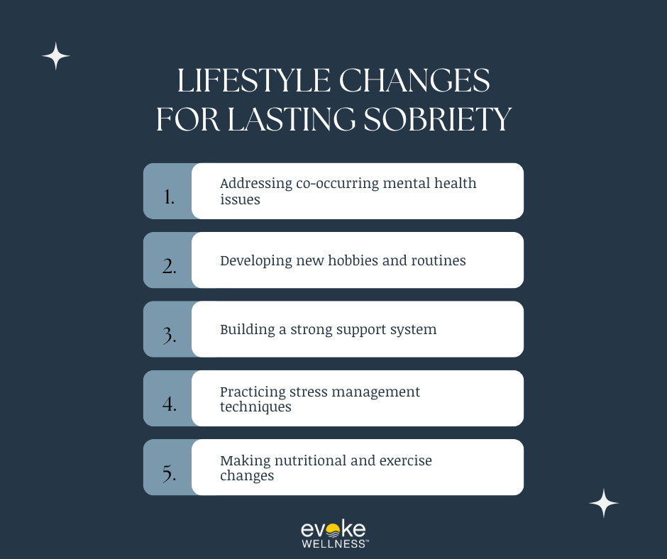 Lifestyle Changes for Lasting Sobriety