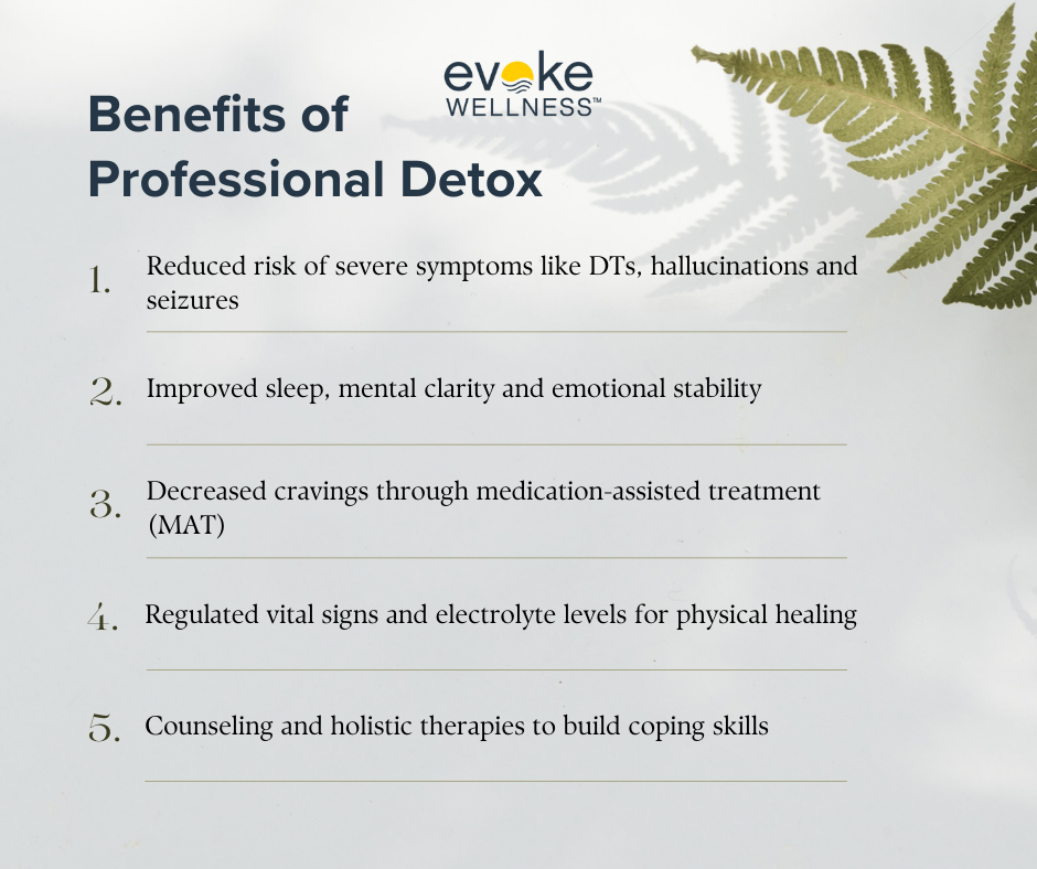 Benefits of Professional Detox